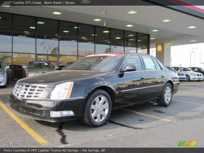 Black Raven / Ebony 2007 Cadillac DTS Sedan