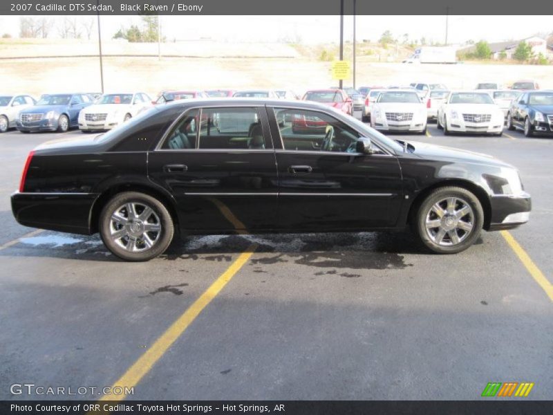 Black Raven / Ebony 2007 Cadillac DTS Sedan