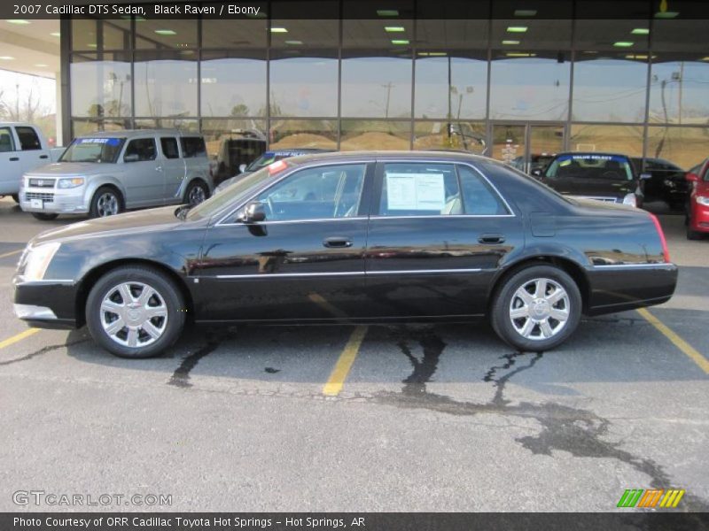 Black Raven / Ebony 2007 Cadillac DTS Sedan
