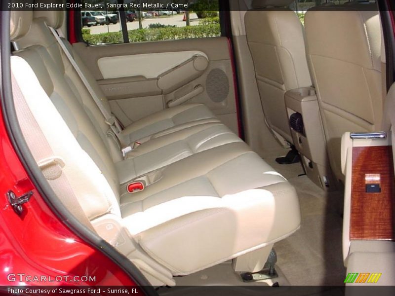Sangria Red Metallic / Camel 2010 Ford Explorer Eddie Bauer
