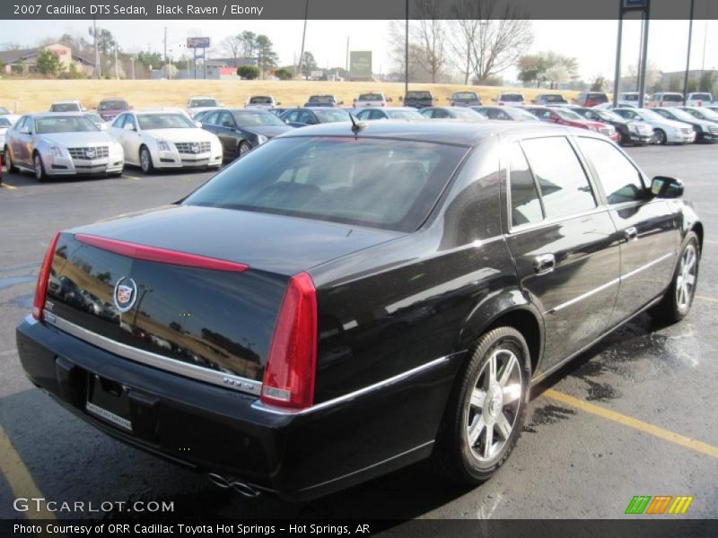 Black Raven / Ebony 2007 Cadillac DTS Sedan