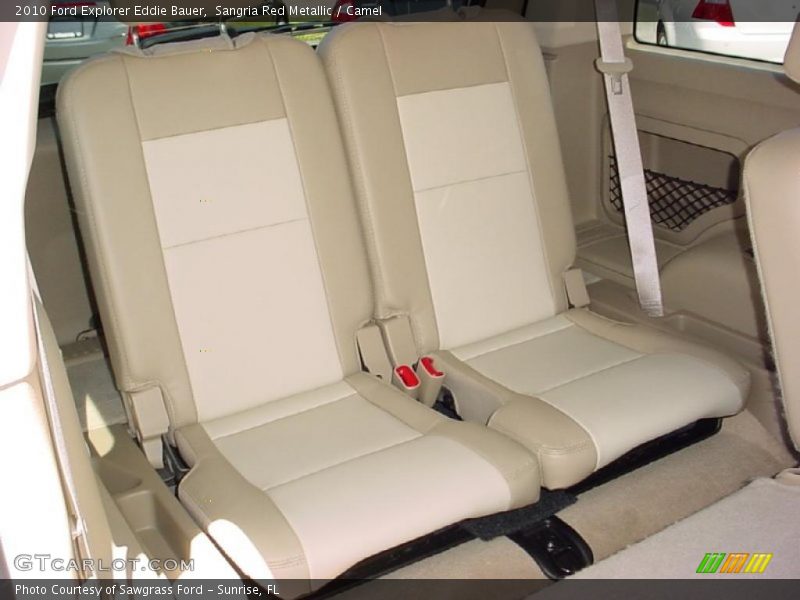 Sangria Red Metallic / Camel 2010 Ford Explorer Eddie Bauer