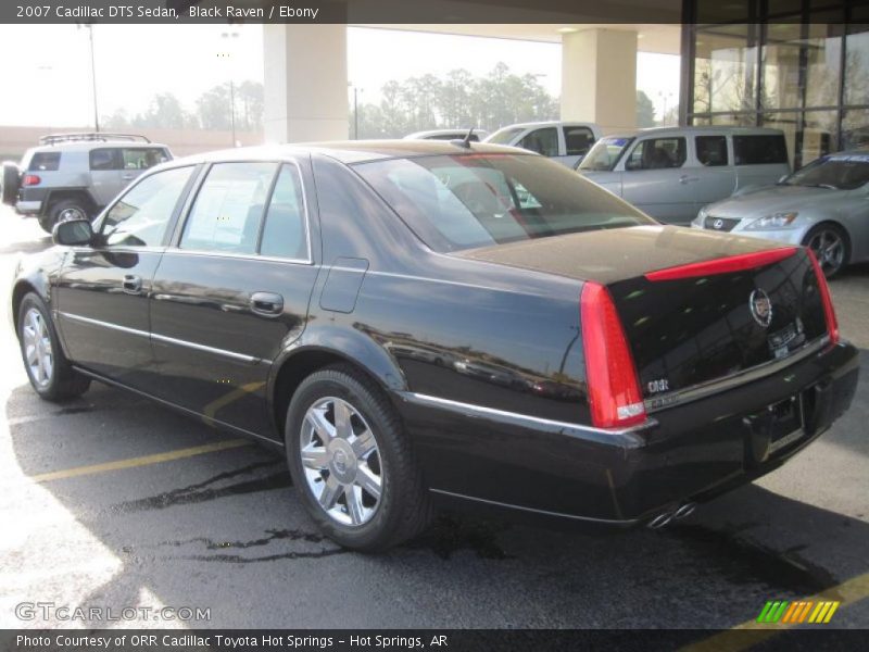 Black Raven / Ebony 2007 Cadillac DTS Sedan