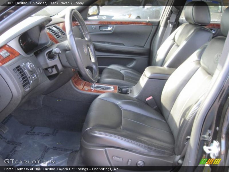Black Raven / Ebony 2007 Cadillac DTS Sedan