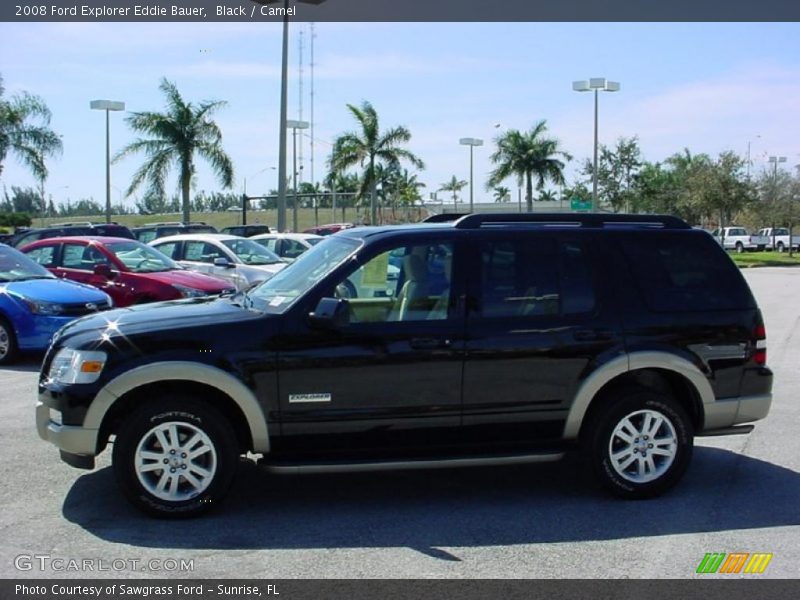 Black / Camel 2008 Ford Explorer Eddie Bauer
