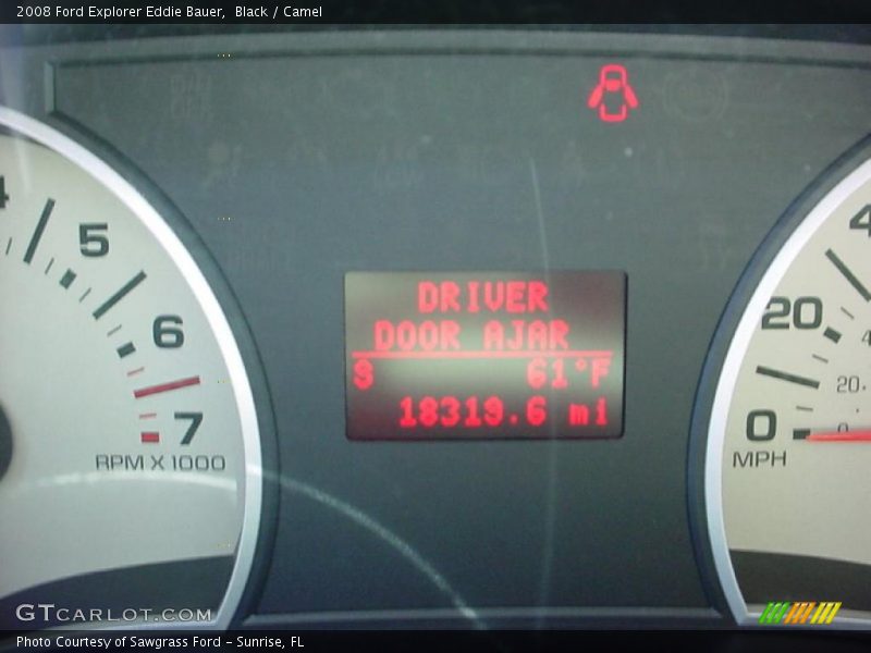 Black / Camel 2008 Ford Explorer Eddie Bauer