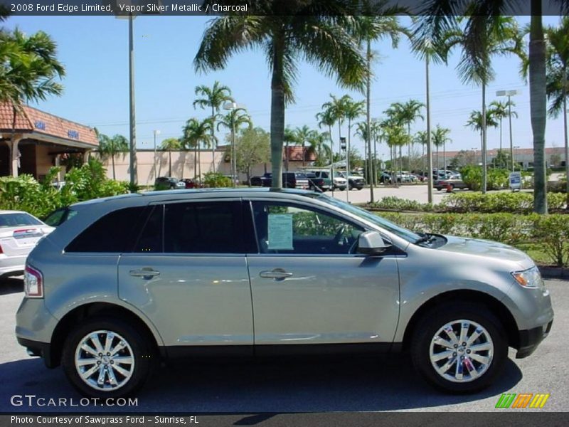 Vapor Silver Metallic / Charcoal 2008 Ford Edge Limited