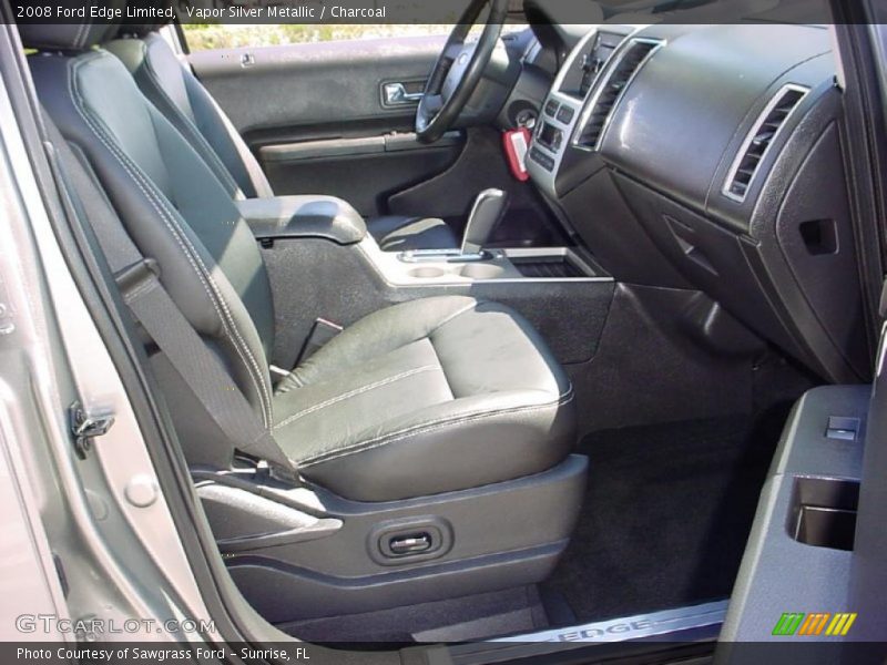 Vapor Silver Metallic / Charcoal 2008 Ford Edge Limited