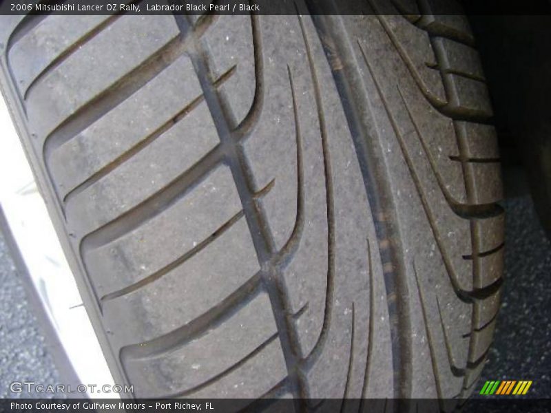 Labrador Black Pearl / Black 2006 Mitsubishi Lancer OZ Rally