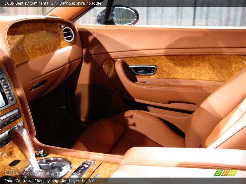 Dark Sapphire / Saddle 2005 Bentley Continental GT