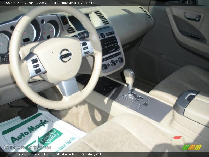 Chardonnay Metallic / Cafe Latte 2007 Nissan Murano S AWD