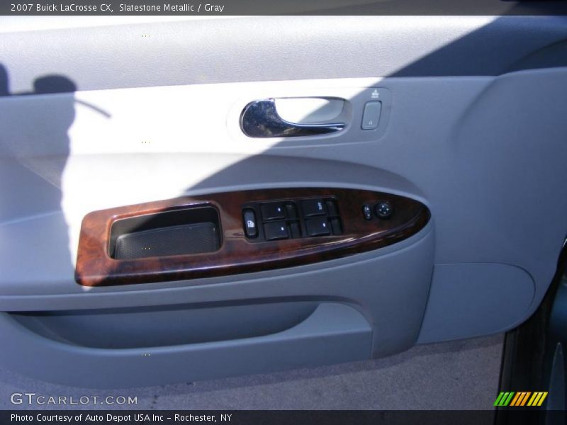 Slatestone Metallic / Gray 2007 Buick LaCrosse CX