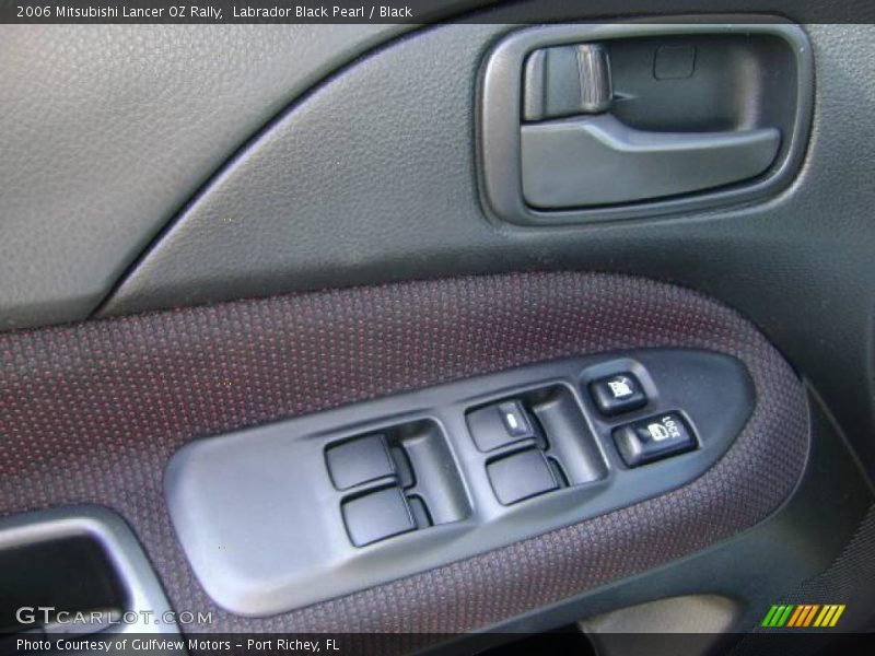 Labrador Black Pearl / Black 2006 Mitsubishi Lancer OZ Rally
