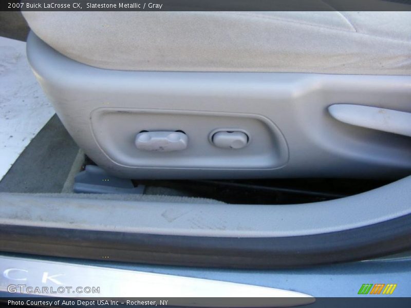 Slatestone Metallic / Gray 2007 Buick LaCrosse CX