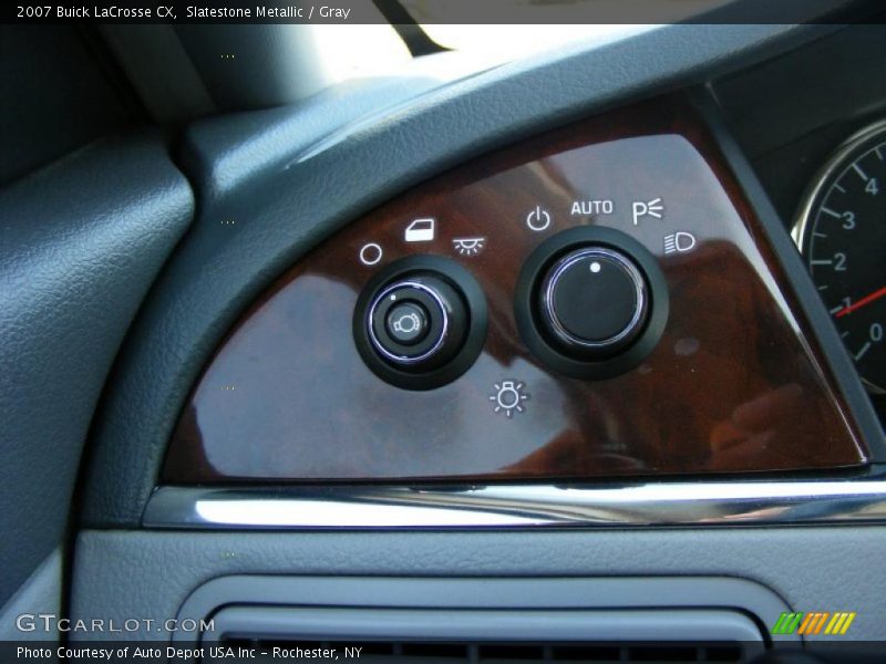 Slatestone Metallic / Gray 2007 Buick LaCrosse CX