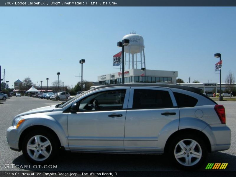 Bright Silver Metallic / Pastel Slate Gray 2007 Dodge Caliber SXT