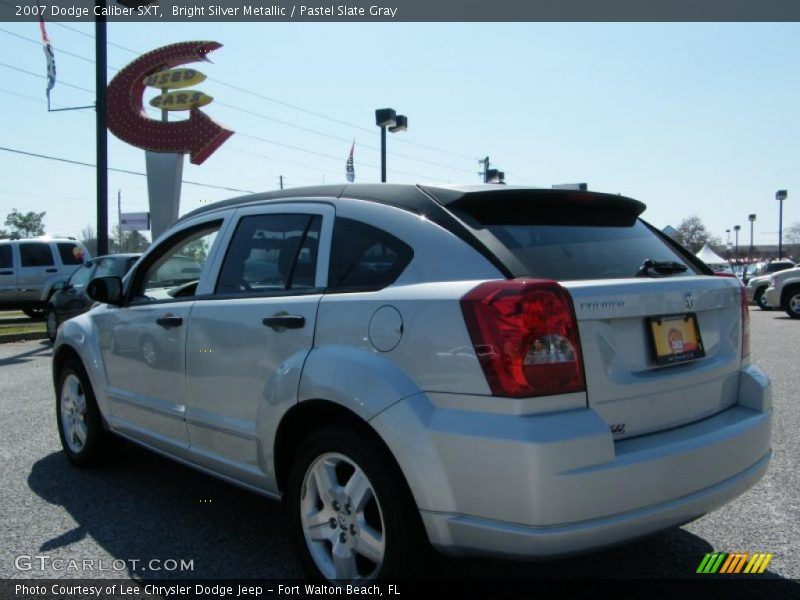 Bright Silver Metallic / Pastel Slate Gray 2007 Dodge Caliber SXT