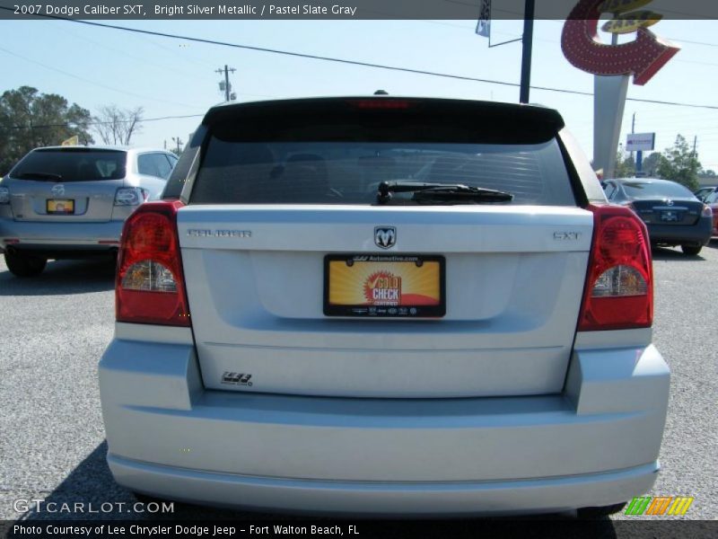 Bright Silver Metallic / Pastel Slate Gray 2007 Dodge Caliber SXT