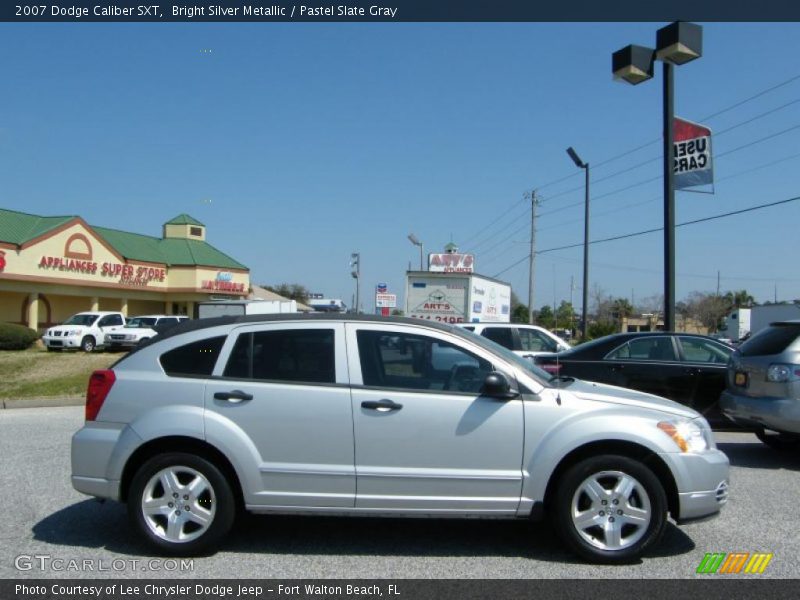 Bright Silver Metallic / Pastel Slate Gray 2007 Dodge Caliber SXT