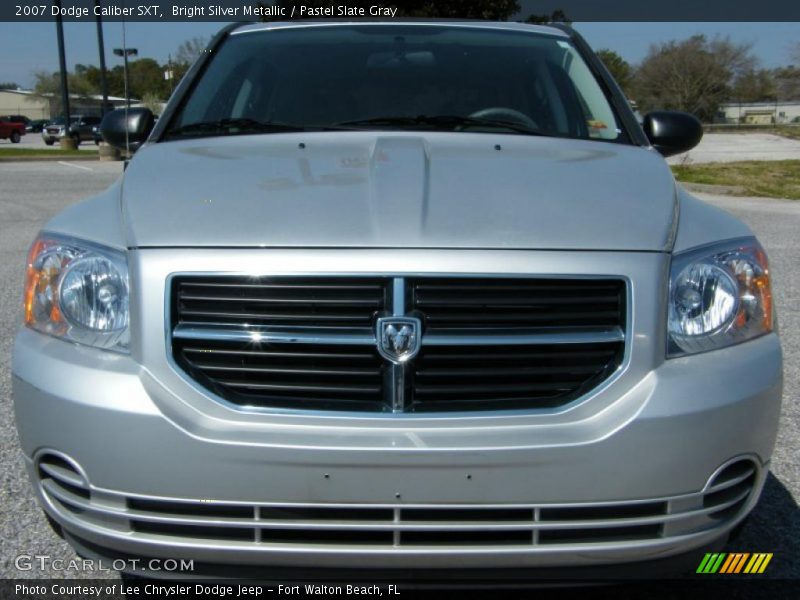 Bright Silver Metallic / Pastel Slate Gray 2007 Dodge Caliber SXT