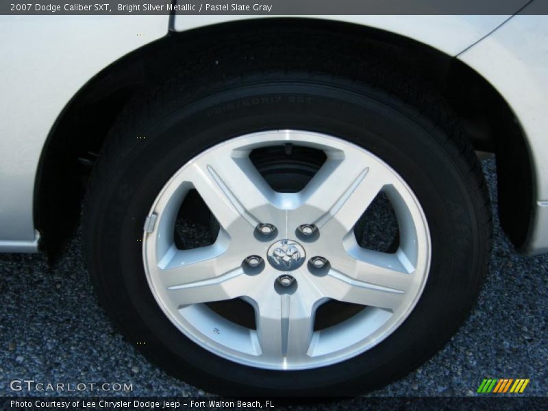 Bright Silver Metallic / Pastel Slate Gray 2007 Dodge Caliber SXT