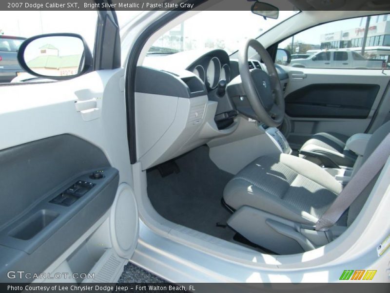 Bright Silver Metallic / Pastel Slate Gray 2007 Dodge Caliber SXT