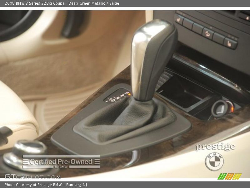 Deep Green Metallic / Beige 2008 BMW 3 Series 328xi Coupe