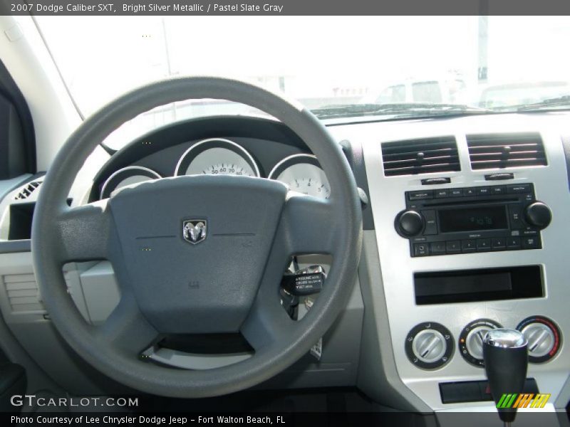 Bright Silver Metallic / Pastel Slate Gray 2007 Dodge Caliber SXT