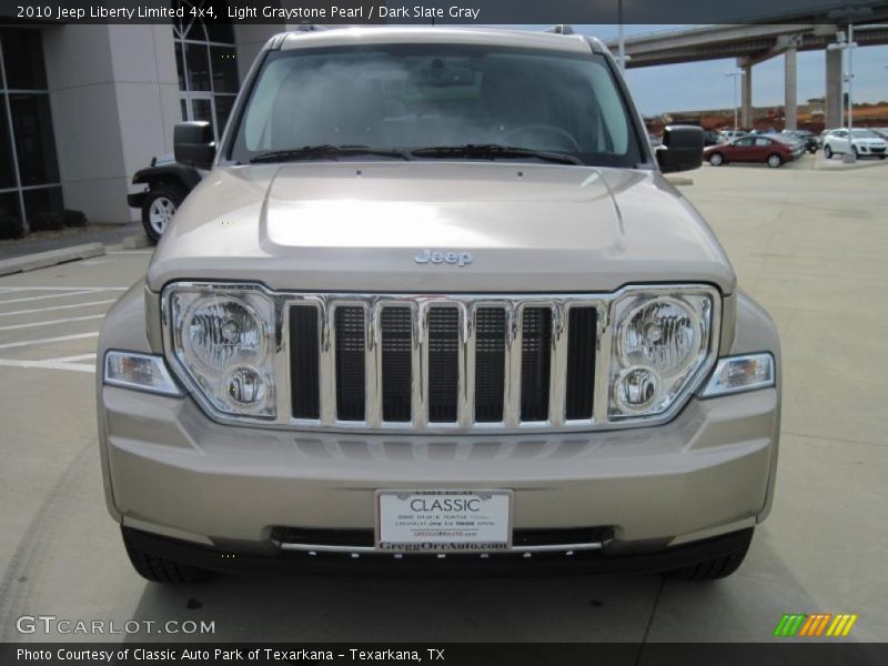 Light Graystone Pearl / Dark Slate Gray 2010 Jeep Liberty Limited 4x4