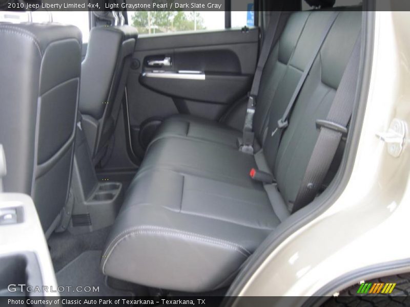 Light Graystone Pearl / Dark Slate Gray 2010 Jeep Liberty Limited 4x4