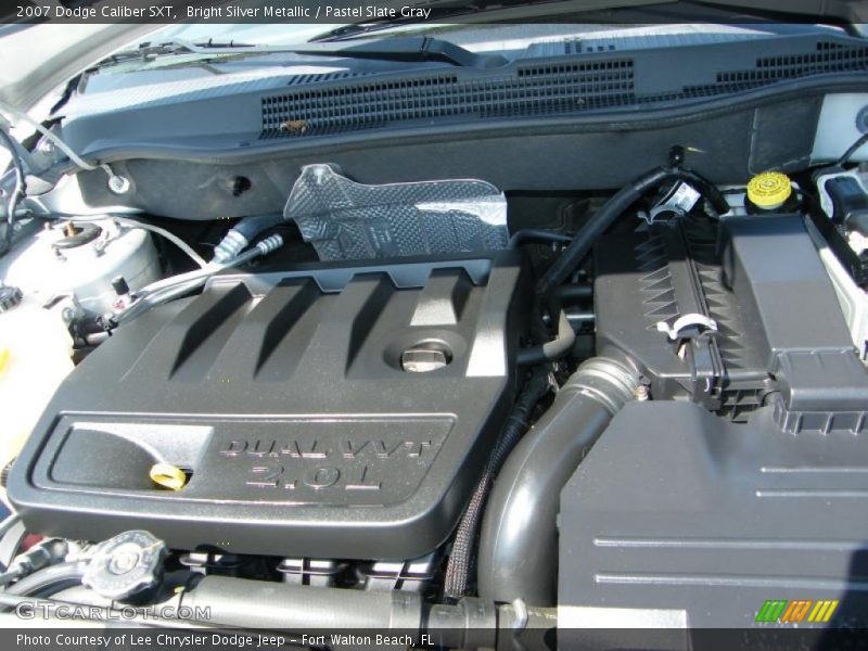 Bright Silver Metallic / Pastel Slate Gray 2007 Dodge Caliber SXT