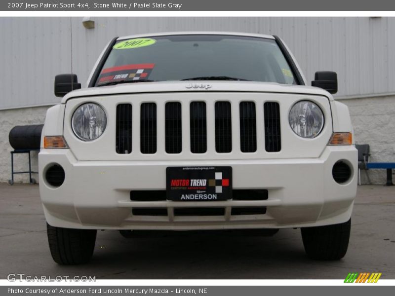 Stone White / Pastel Slate Gray 2007 Jeep Patriot Sport 4x4