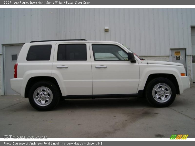 Stone White / Pastel Slate Gray 2007 Jeep Patriot Sport 4x4