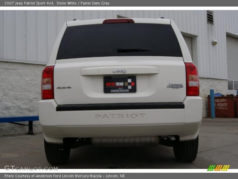 Stone White / Pastel Slate Gray 2007 Jeep Patriot Sport 4x4