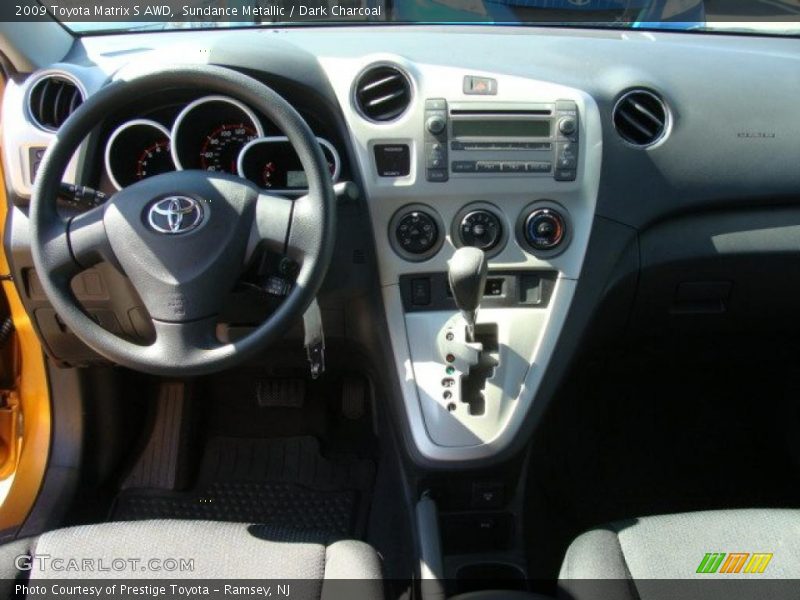 Sundance Metallic / Dark Charcoal 2009 Toyota Matrix S AWD