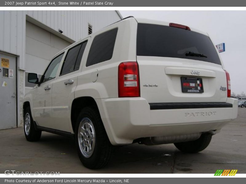 Stone White / Pastel Slate Gray 2007 Jeep Patriot Sport 4x4