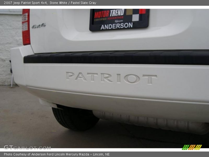 Stone White / Pastel Slate Gray 2007 Jeep Patriot Sport 4x4