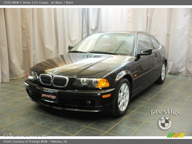 Jet Black / Black 2000 BMW 3 Series 323i Coupe