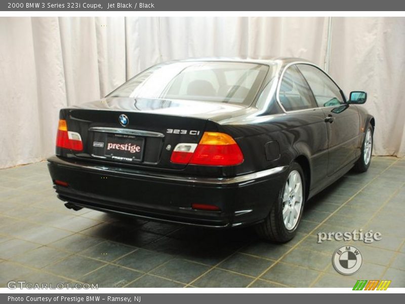 Jet Black / Black 2000 BMW 3 Series 323i Coupe