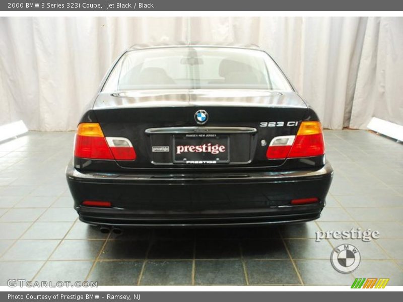 Jet Black / Black 2000 BMW 3 Series 323i Coupe