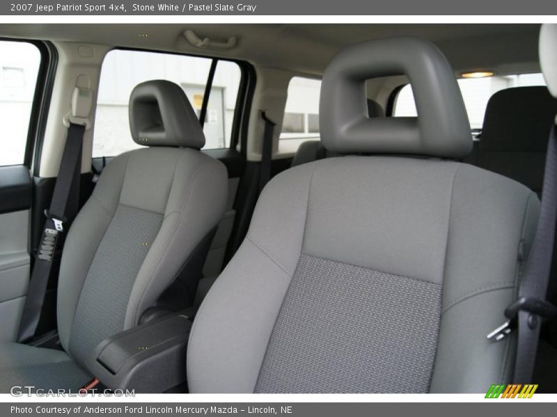 Stone White / Pastel Slate Gray 2007 Jeep Patriot Sport 4x4