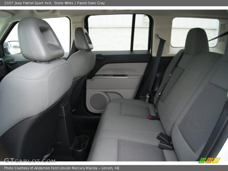 Stone White / Pastel Slate Gray 2007 Jeep Patriot Sport 4x4
