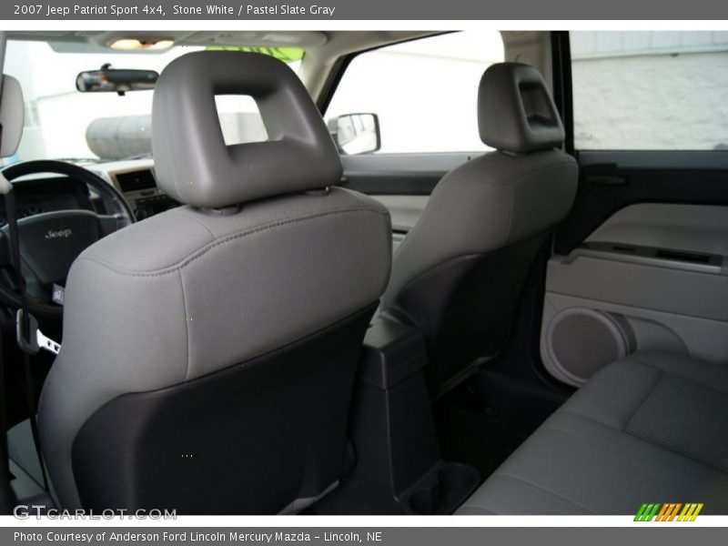 Stone White / Pastel Slate Gray 2007 Jeep Patriot Sport 4x4