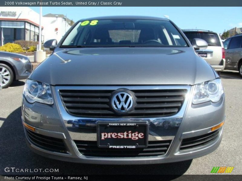 United Gray / Classic Gray 2008 Volkswagen Passat Turbo Sedan