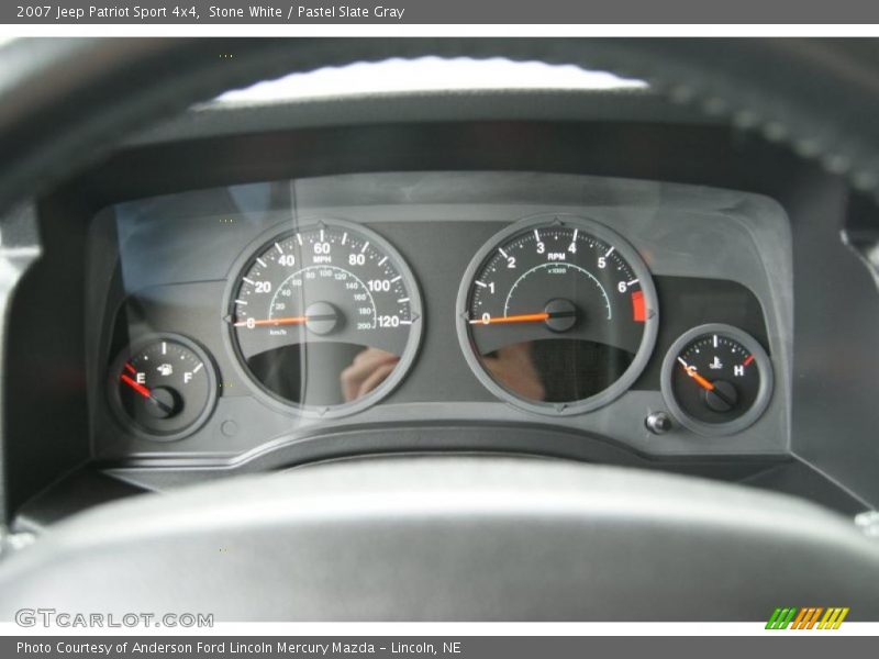 Stone White / Pastel Slate Gray 2007 Jeep Patriot Sport 4x4