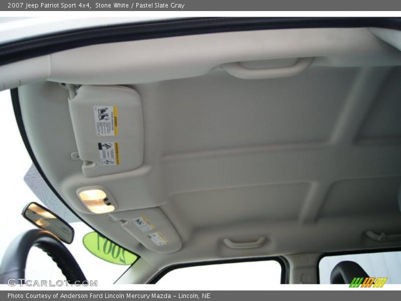 Stone White / Pastel Slate Gray 2007 Jeep Patriot Sport 4x4