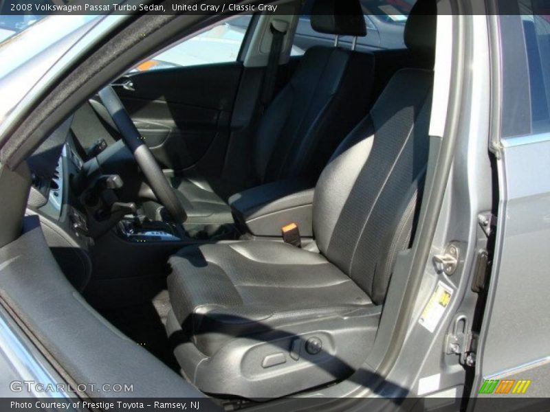 United Gray / Classic Gray 2008 Volkswagen Passat Turbo Sedan