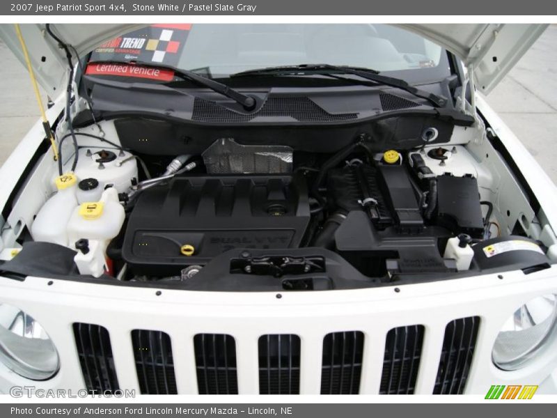 Stone White / Pastel Slate Gray 2007 Jeep Patriot Sport 4x4