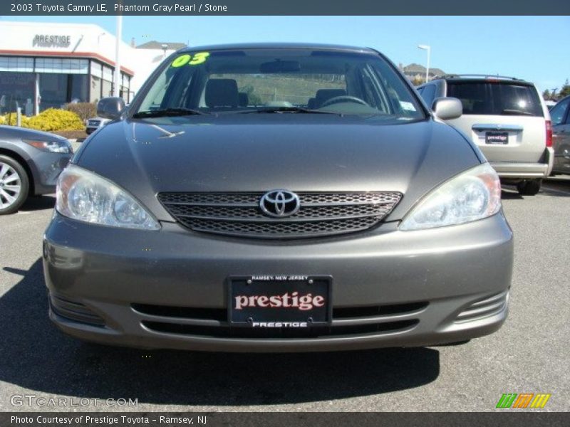 Phantom Gray Pearl / Stone 2003 Toyota Camry LE