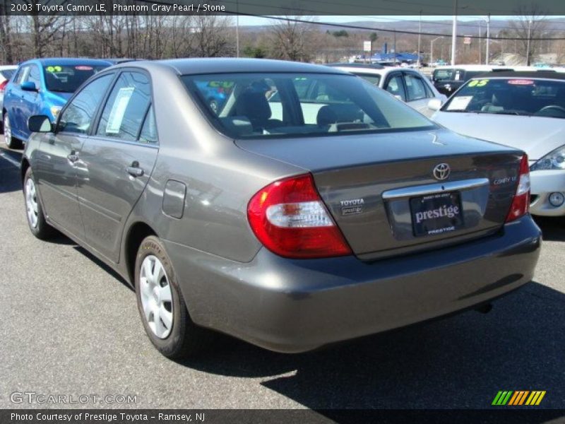 Phantom Gray Pearl / Stone 2003 Toyota Camry LE